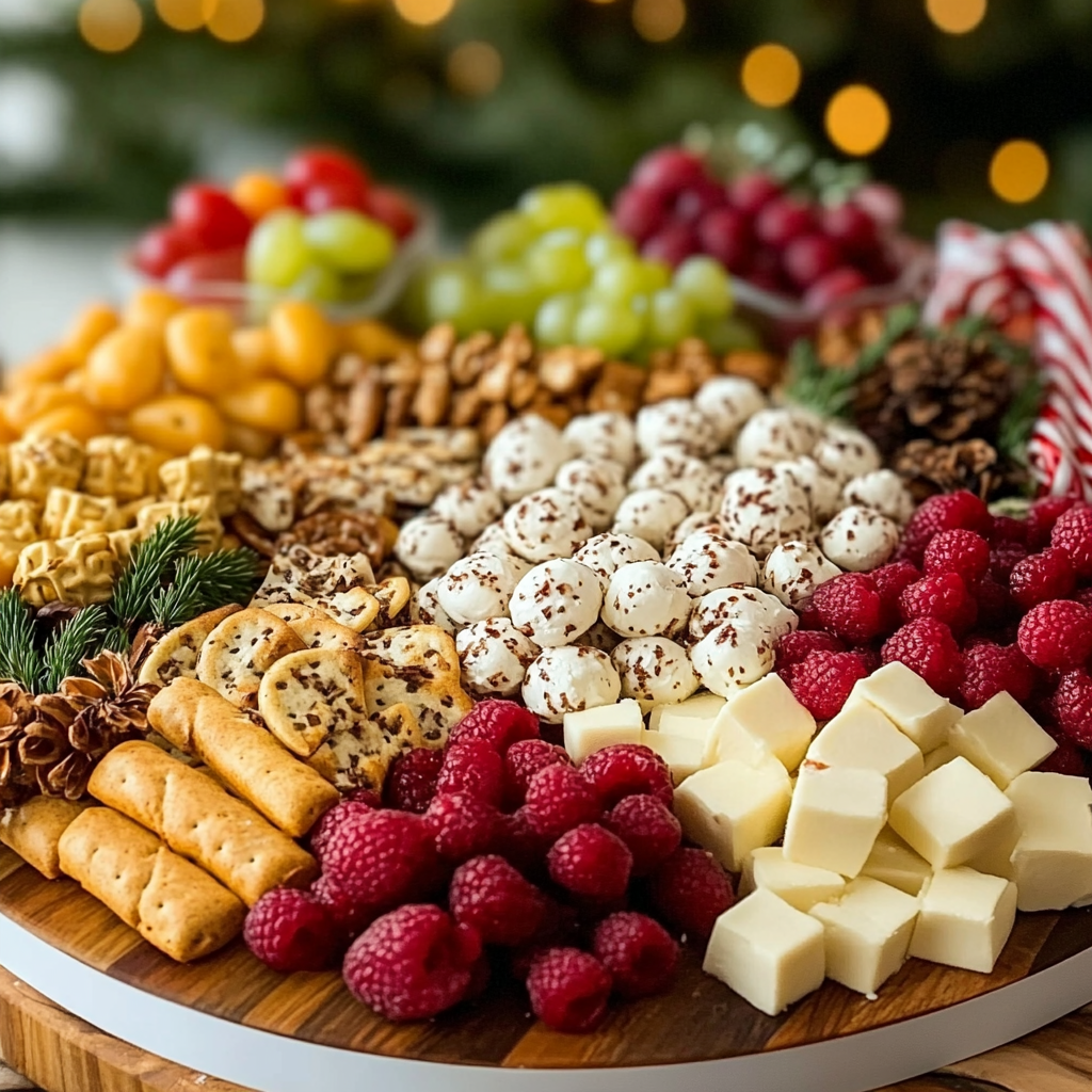 Christmas Snack Board kids