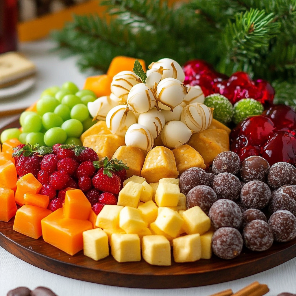 Christmas Snack Board kids