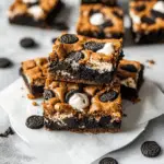 Cookies & Cream Oreo Blondies