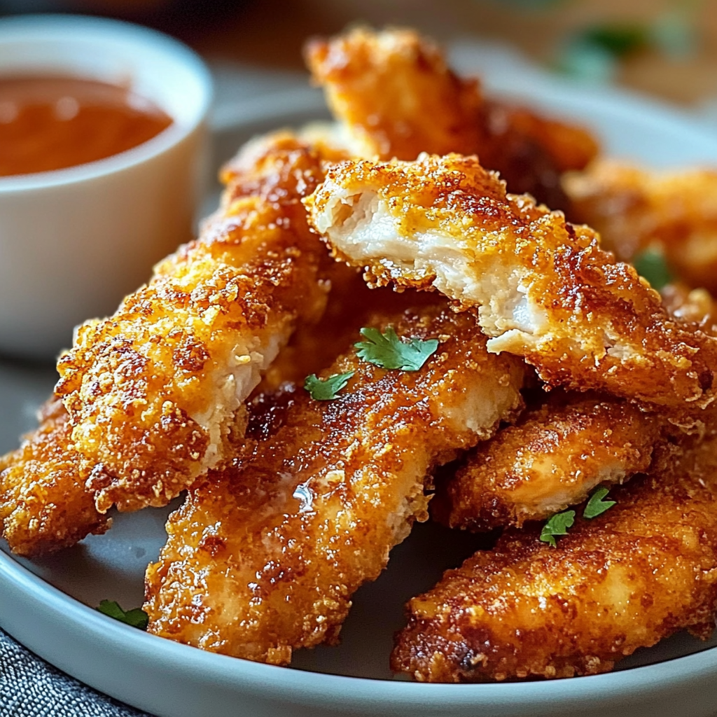 Crack Chicken Tenders: Cheesy