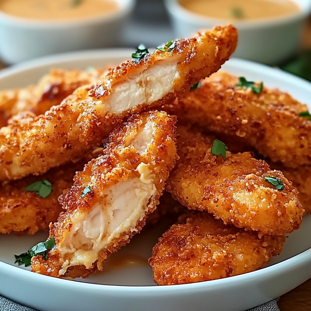 Crack Chicken Tenders: Cheesy