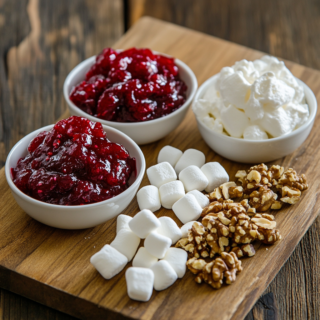 Cranberry Fluff ingredients