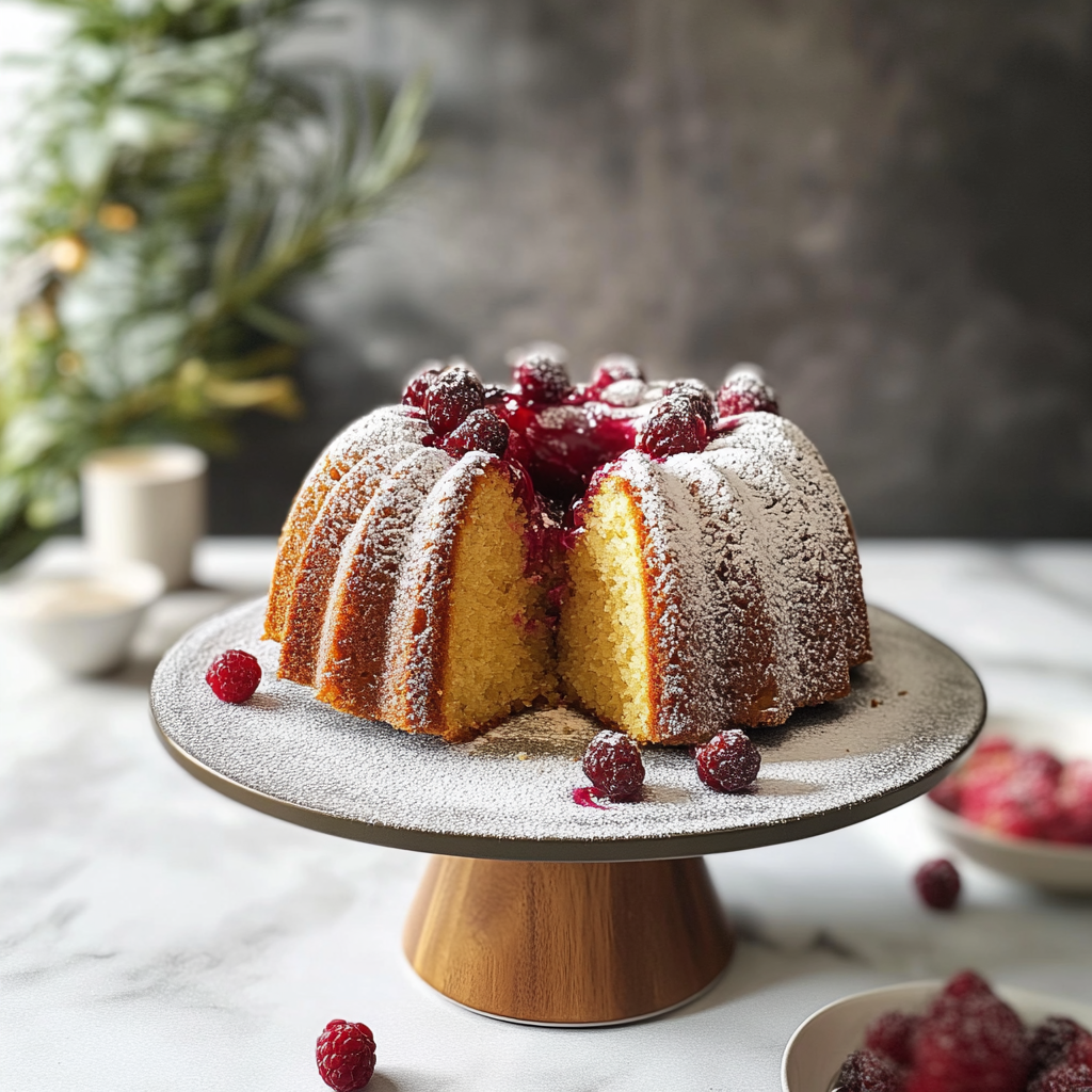 Cranberry Orange Bundt Cake