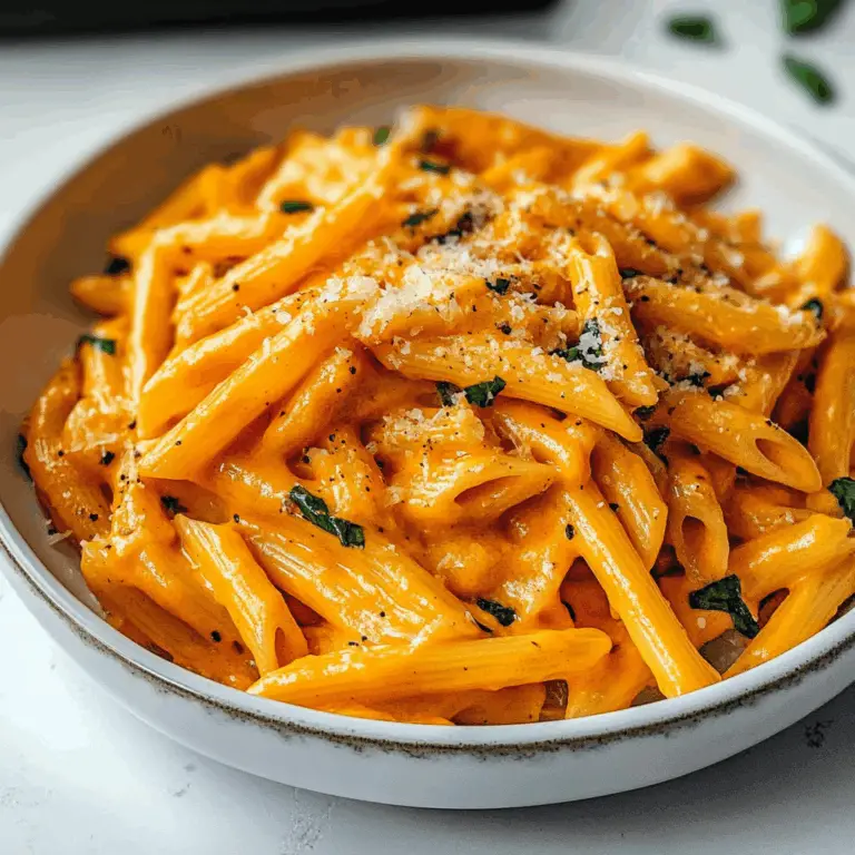 Creamy Pumpkin Pasta