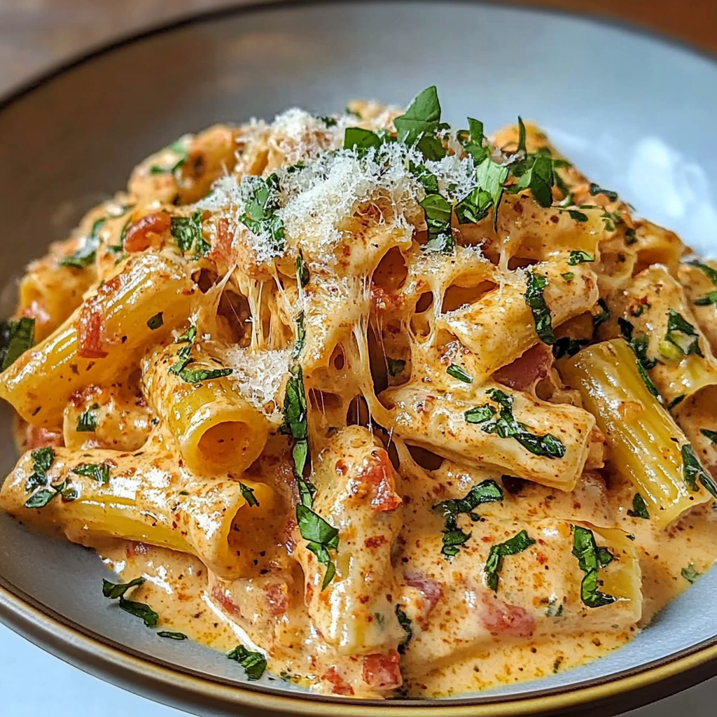 Creamy Tomato Garlic Pasta