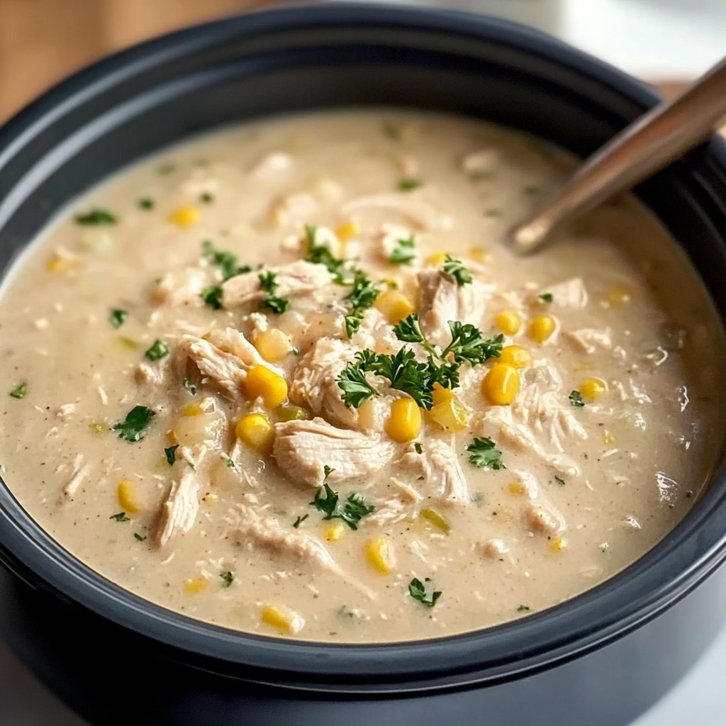 Crockpot White Chicken Chili