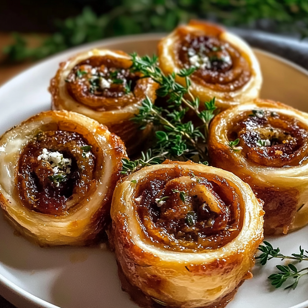 Fig and Goat Cheese Pinwheels