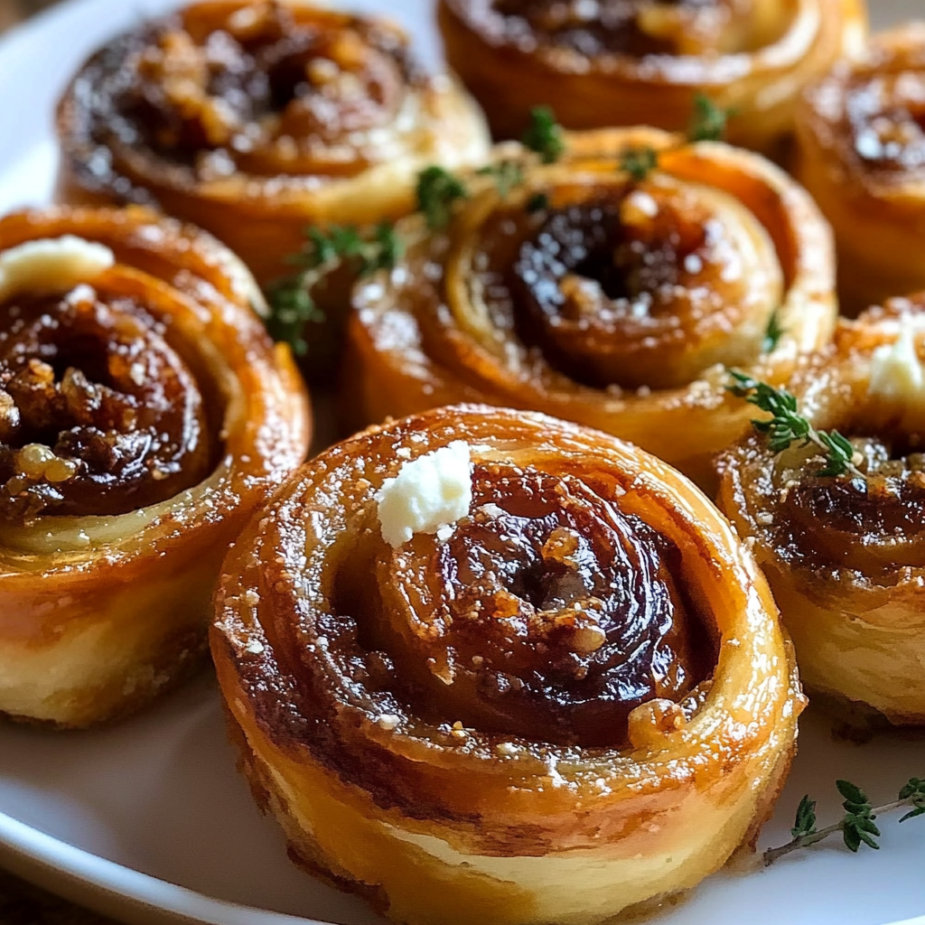 Fig and Goat Cheese Pinwheels