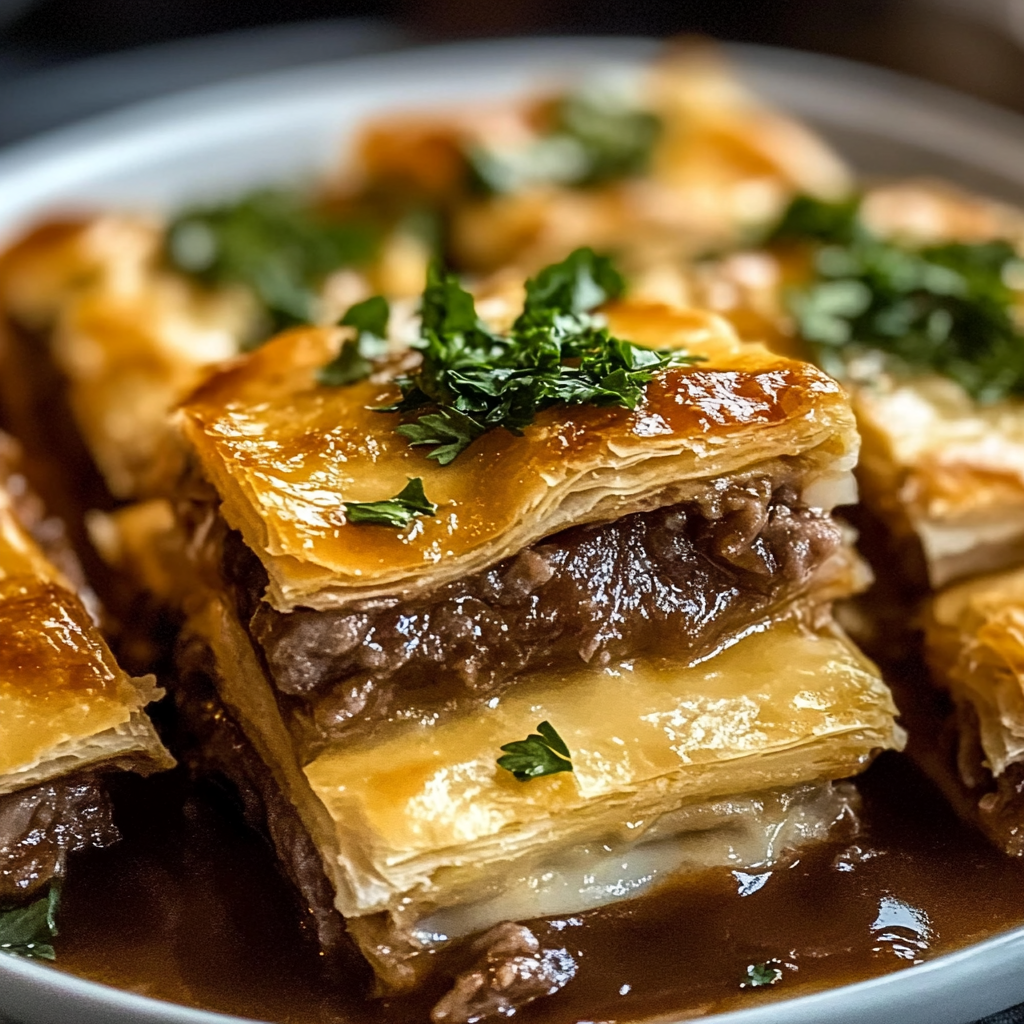 French Dip Squares