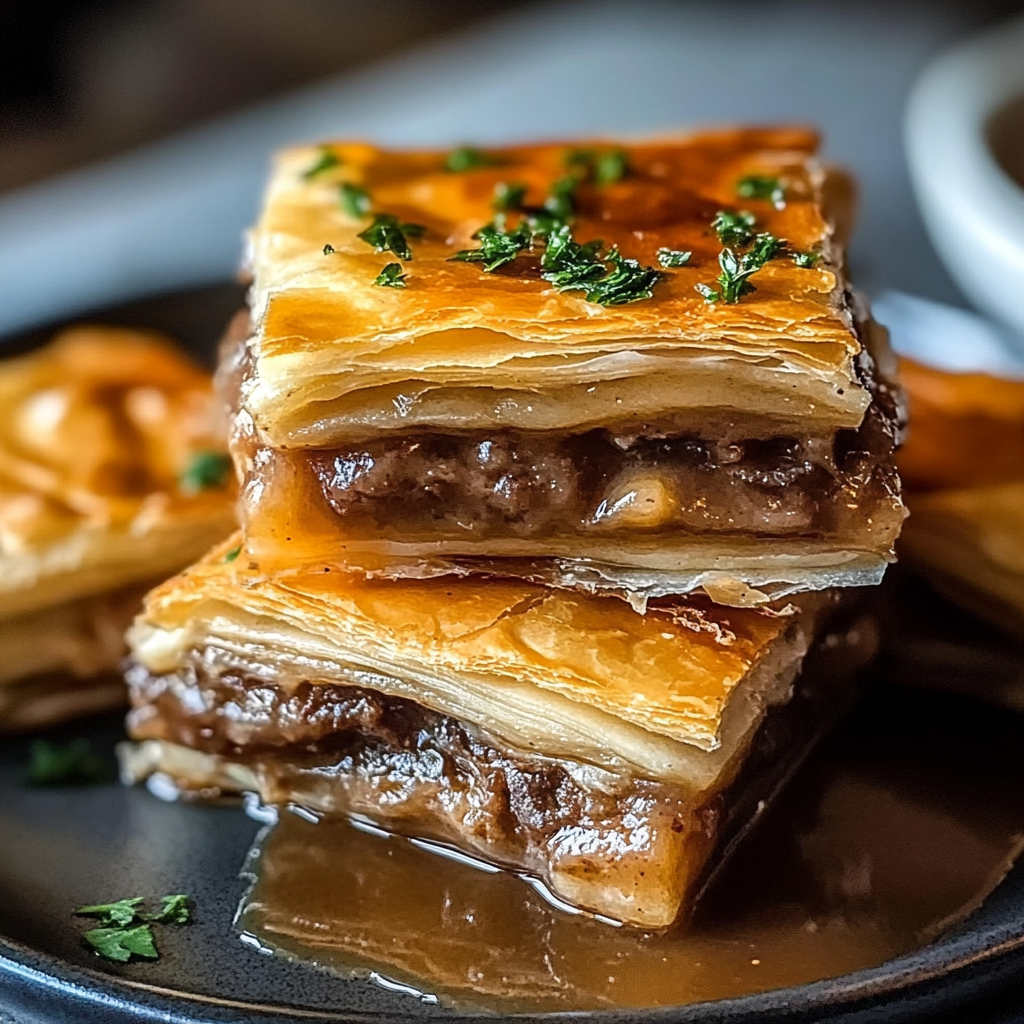 French Dip Squares
