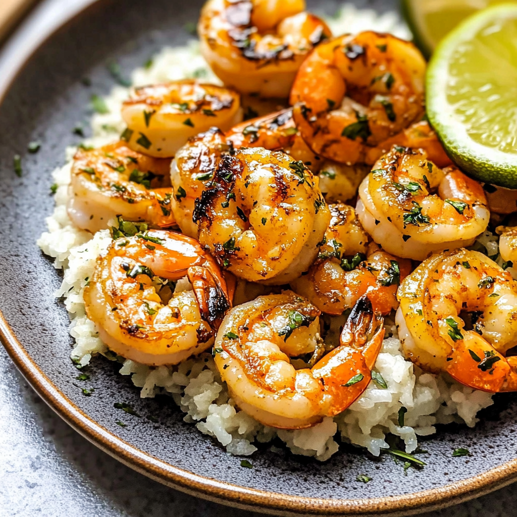 Holiday Cilantro Lime Shrimp