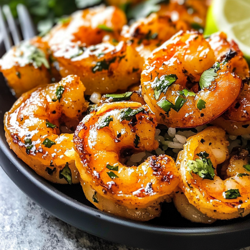Holiday Cilantro Lime Shrimp