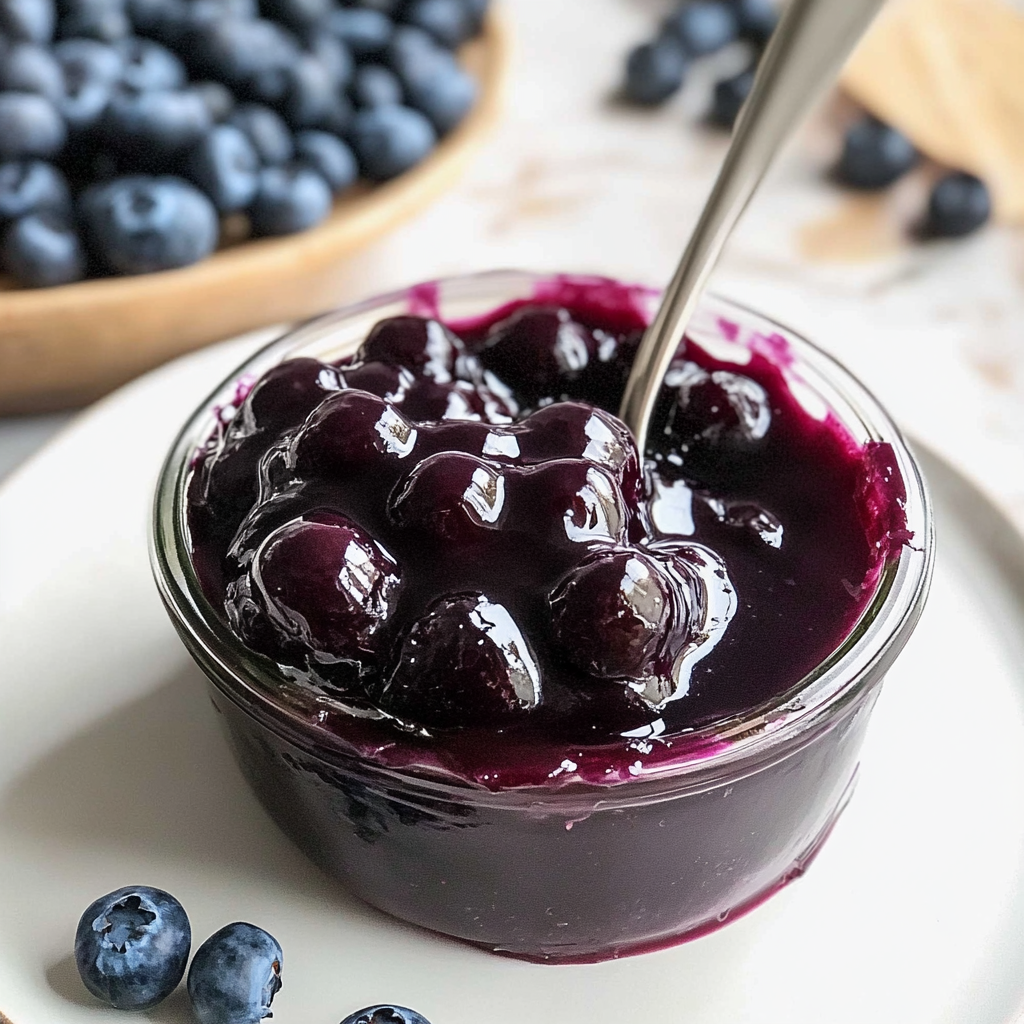 Homemade Blueberry Pie Filling