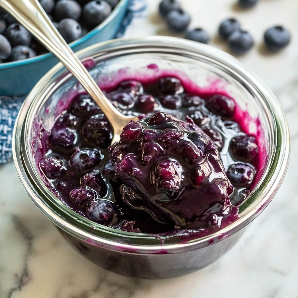 Homemade Blueberry Pie Filling