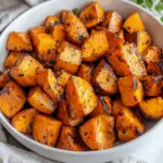 Maple Glazed Roasted Sweet Potatoes