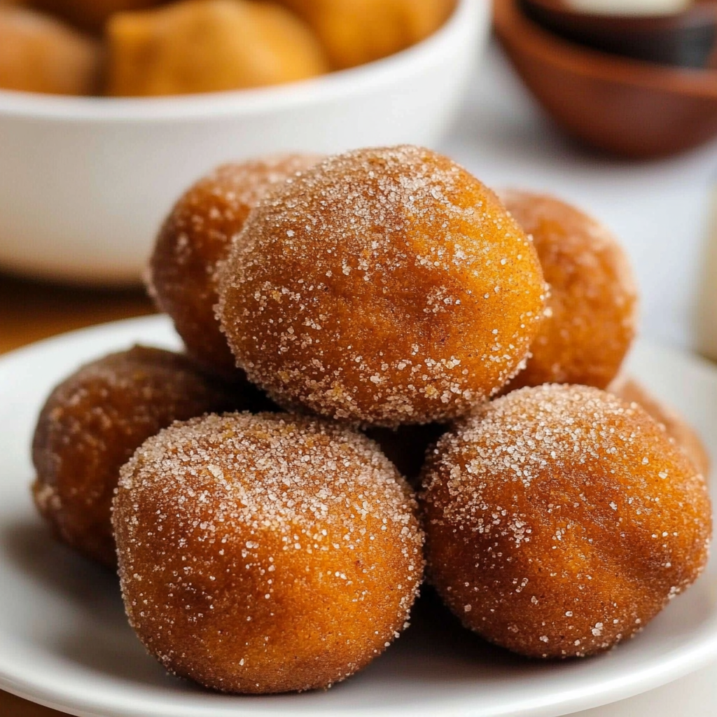 Mini Pumpkin Donut Muffins