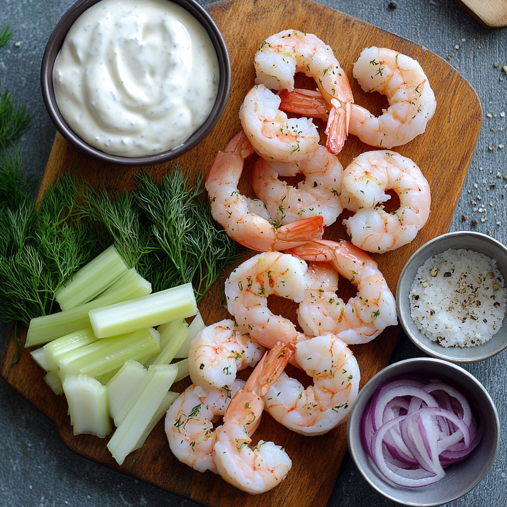 New York Deli Shrimp Salad ingredients
