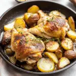 One Pan Chicken with Potatoes and Fennel