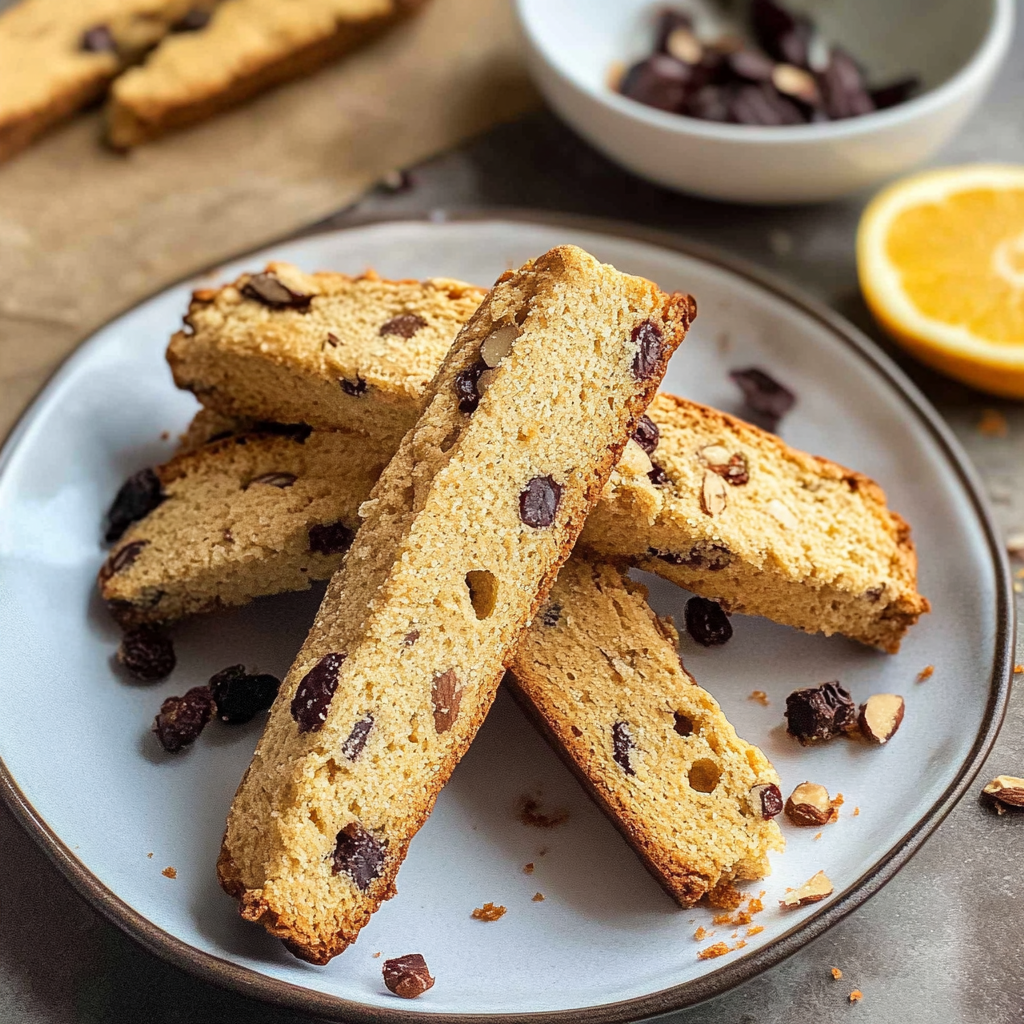 Orange Almond Biscotti