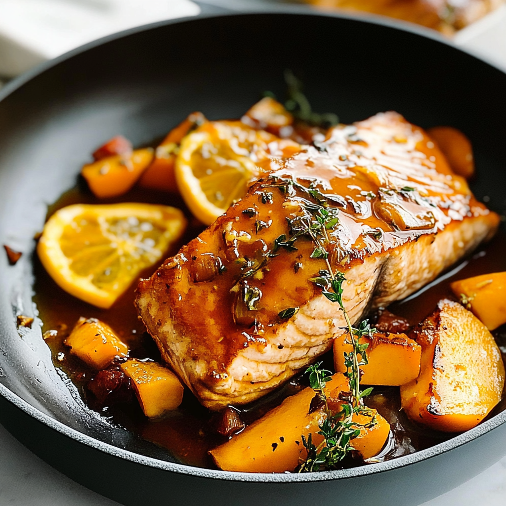 Orange Glazed Salmon