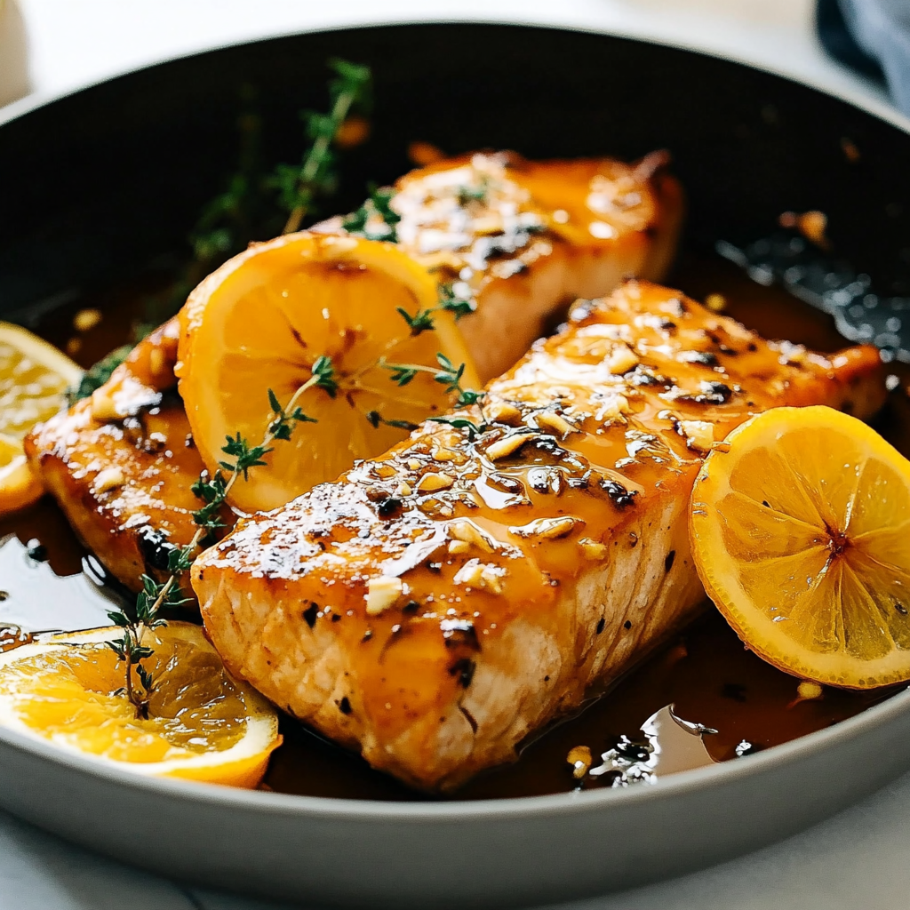 Orange Glazed Salmon