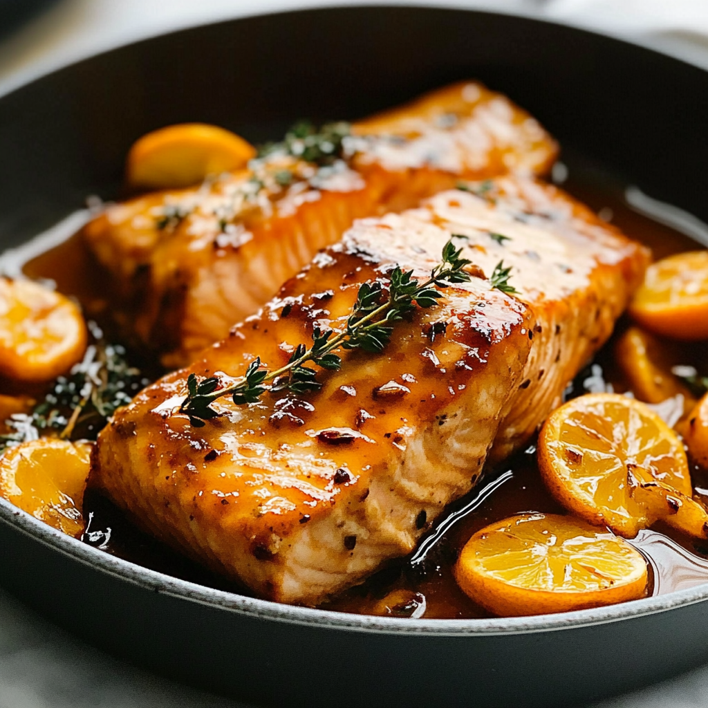Orange Glazed Salmon
