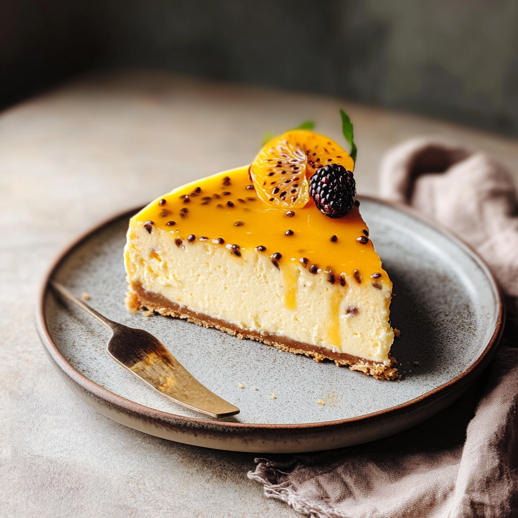 Passionfruit Cheesecake