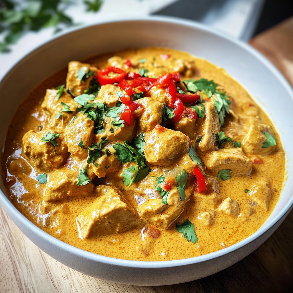 Peanut Butter Chicken Curry