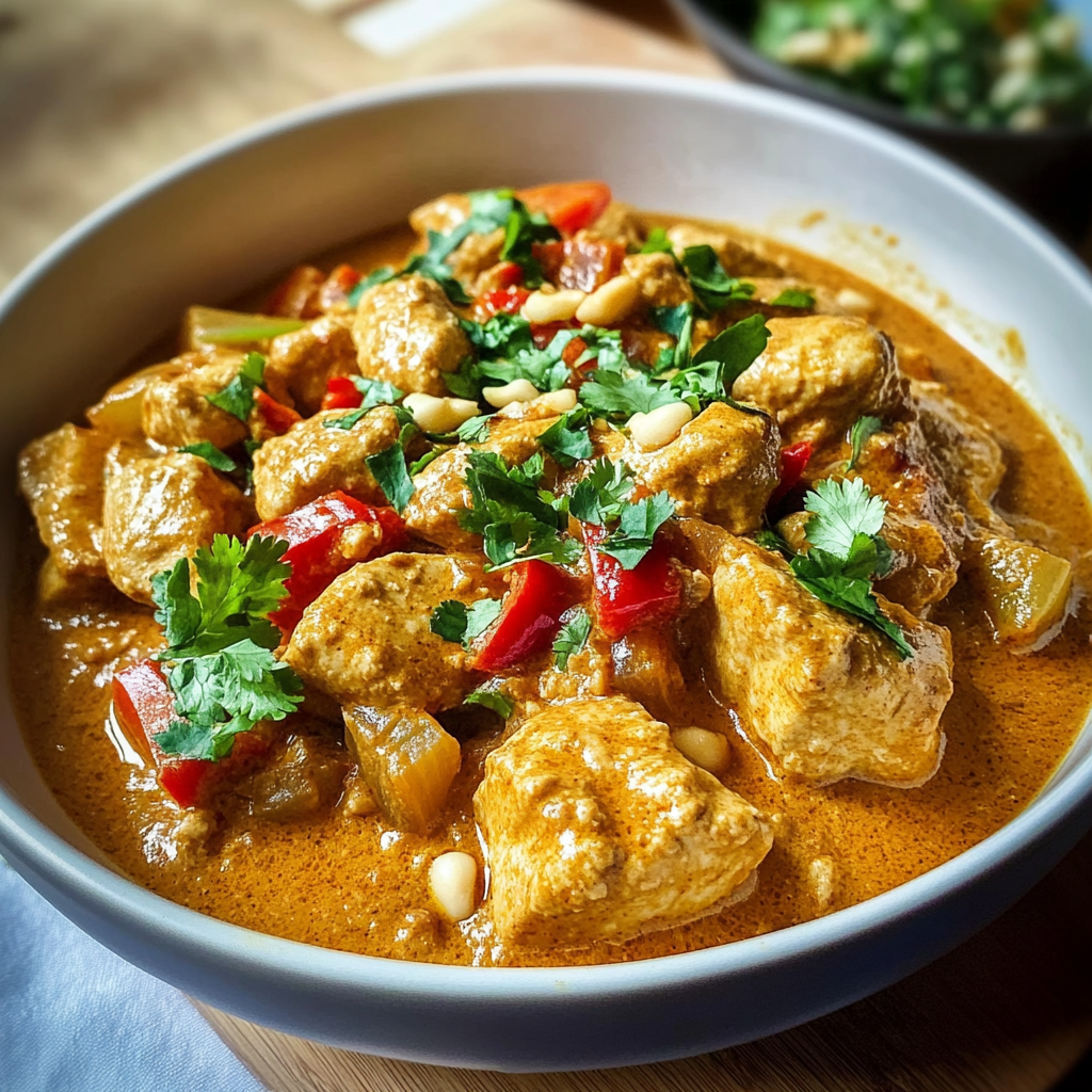 Peanut Butter Chicken Curry