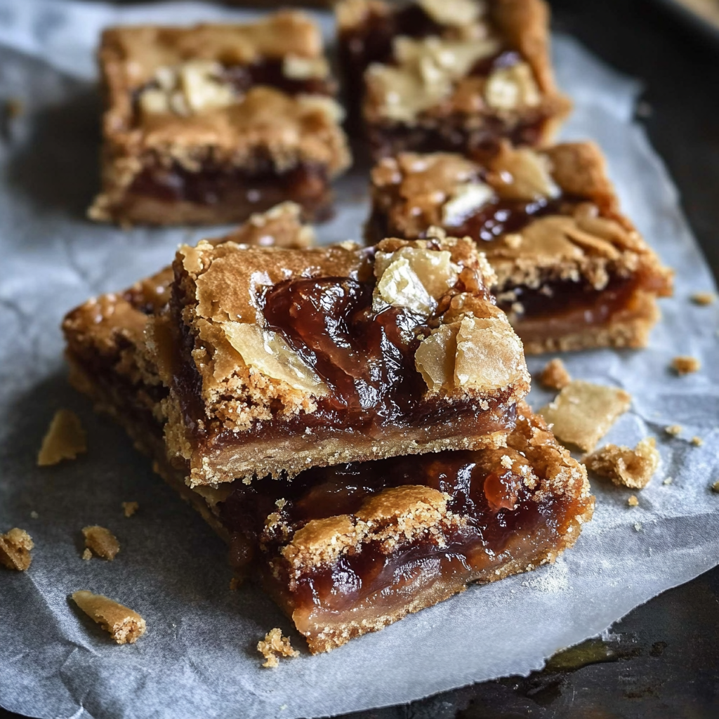 Peanut Butter & Jelly Cookie Bars