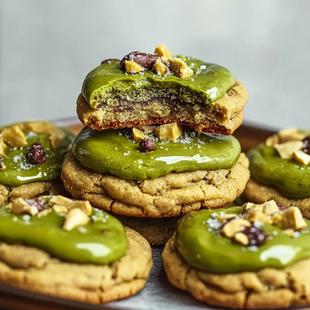 Pistachio Cream Cookies