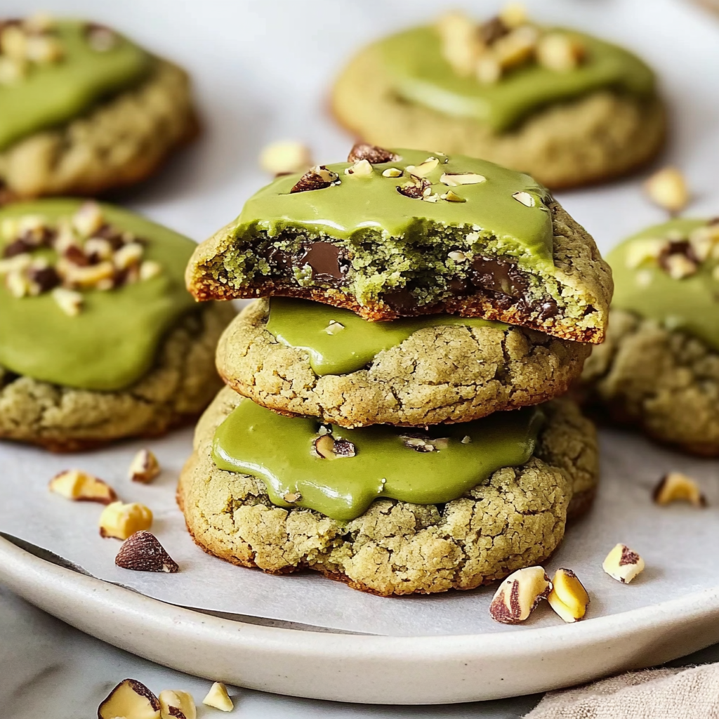 Pistachio Cream Cookies