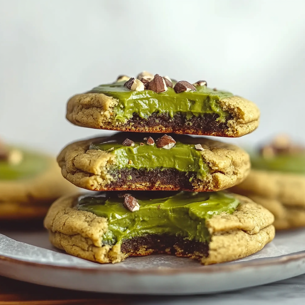Pistachio Cream Cookies