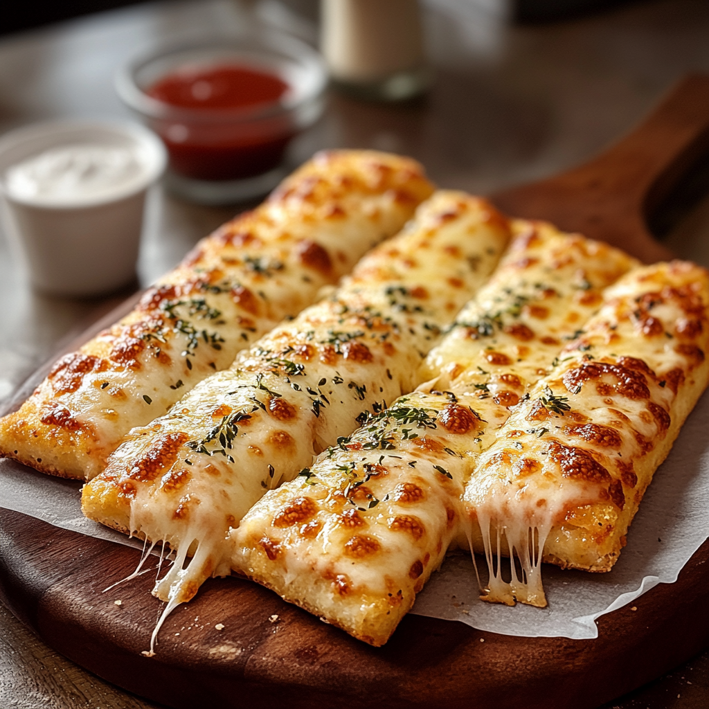 Pizza Hut Style Cheese Sticks