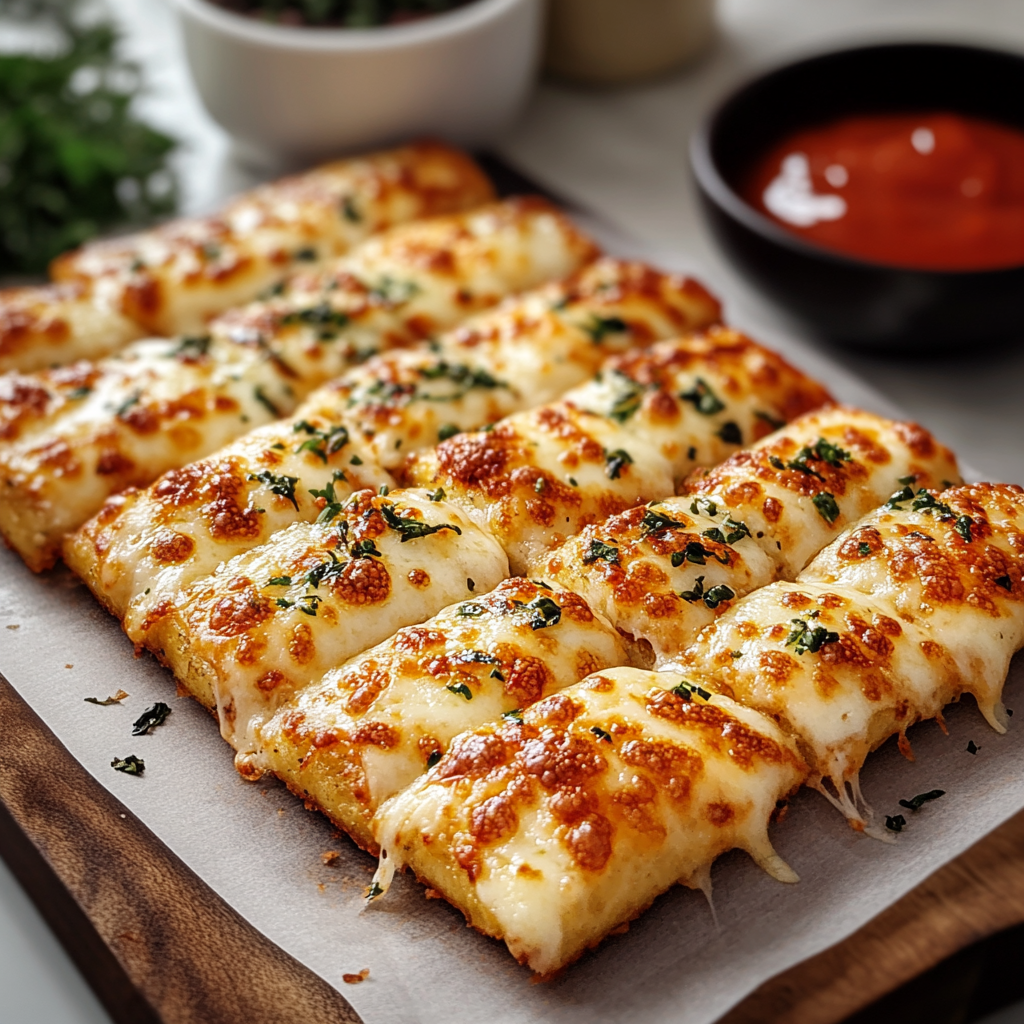 Pizza Hut Style Cheese Sticks