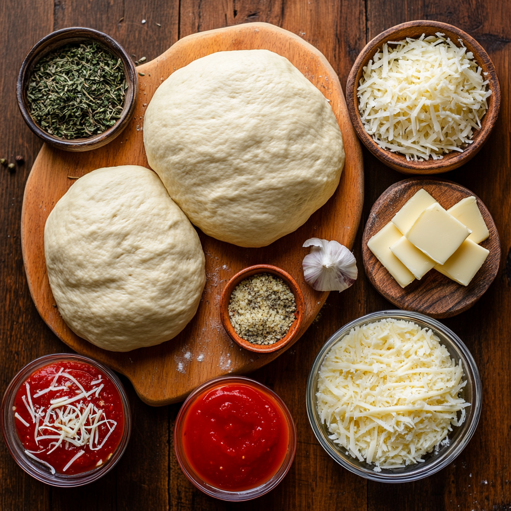 Pizza Hut Style Cheese Sticks ingredients