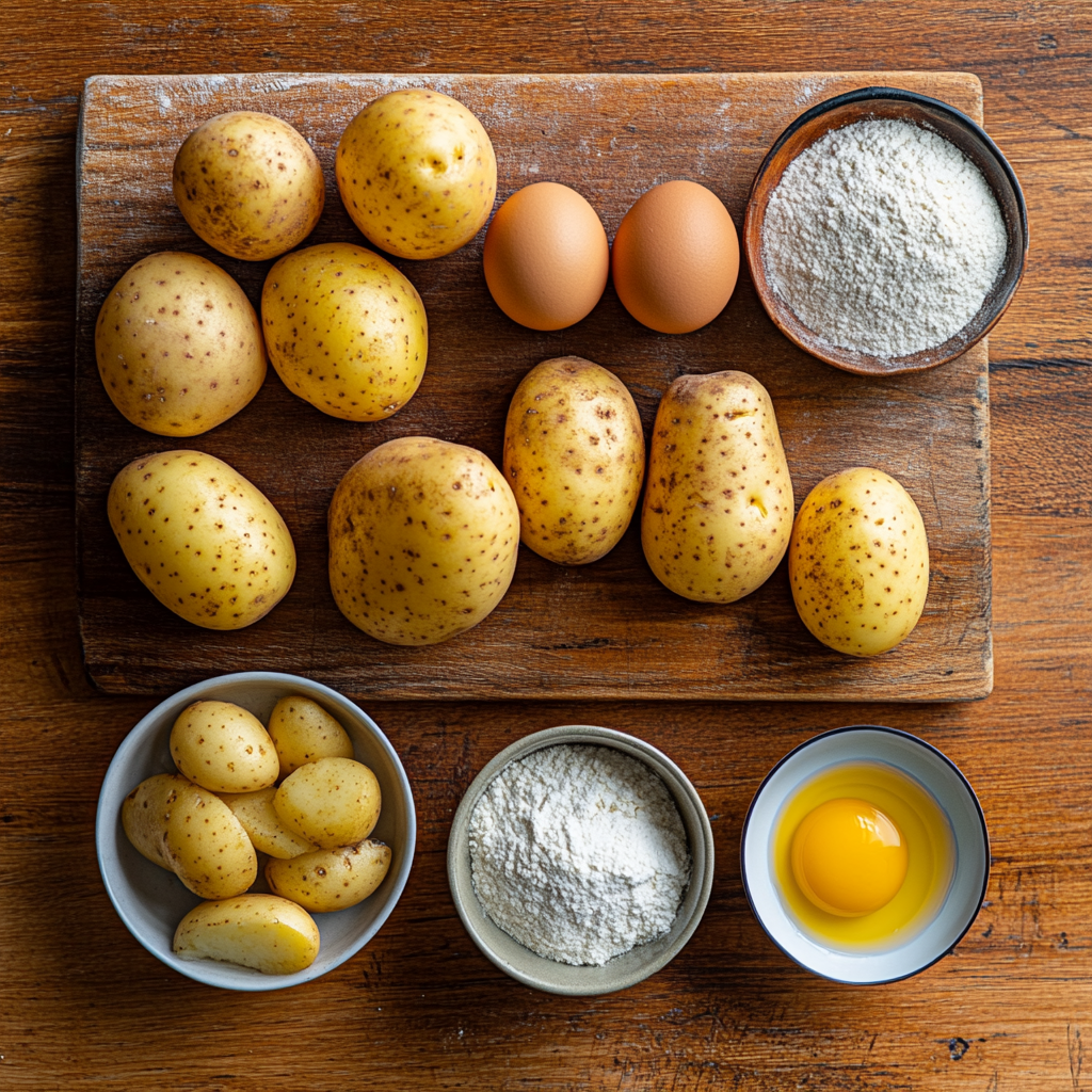 Potato Pancakes ingredients