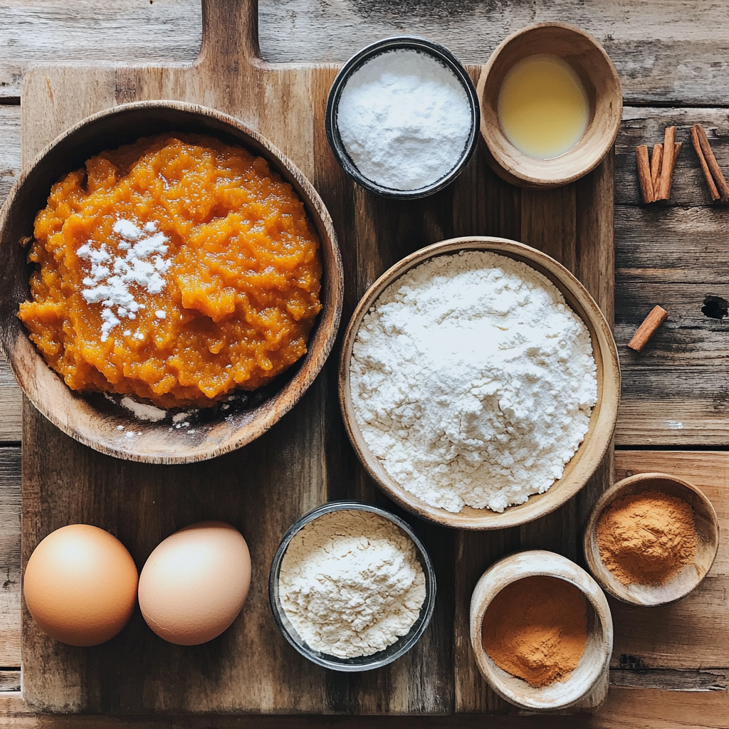 Pumpkin Collagen Donuts ingredients