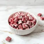 Red Velvet Puppy Chow