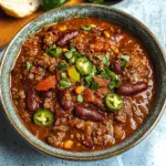 Rib and Chorizo Chili
