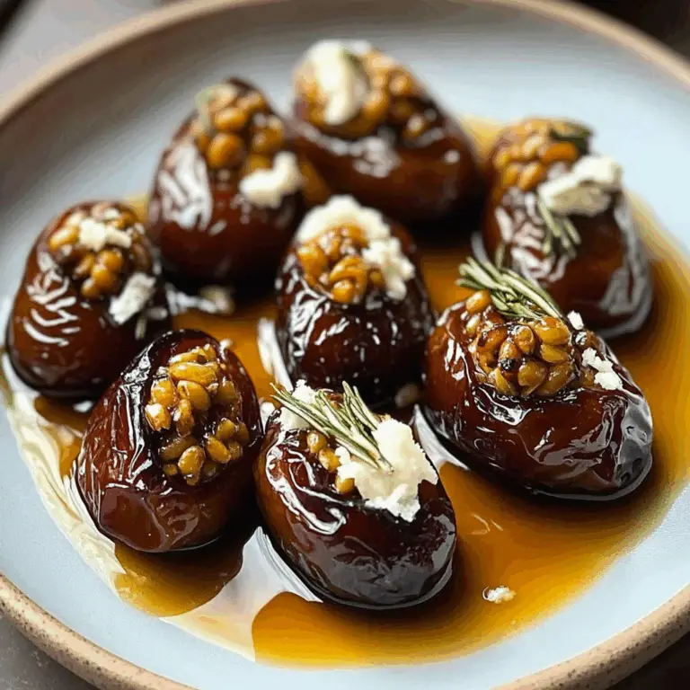 Roasted Stuffed Dates