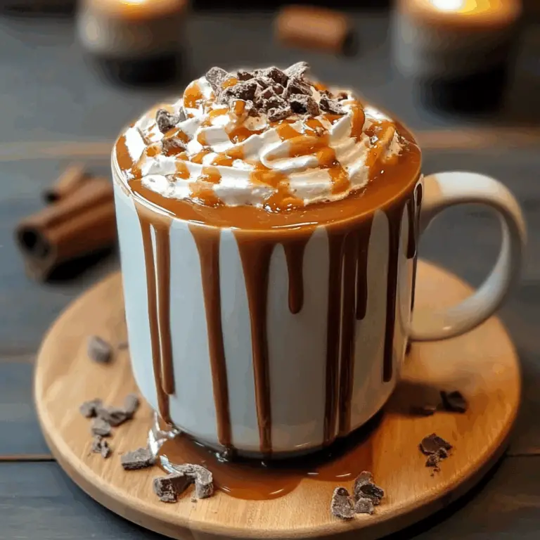 Salted Caramel Hot Chocolate