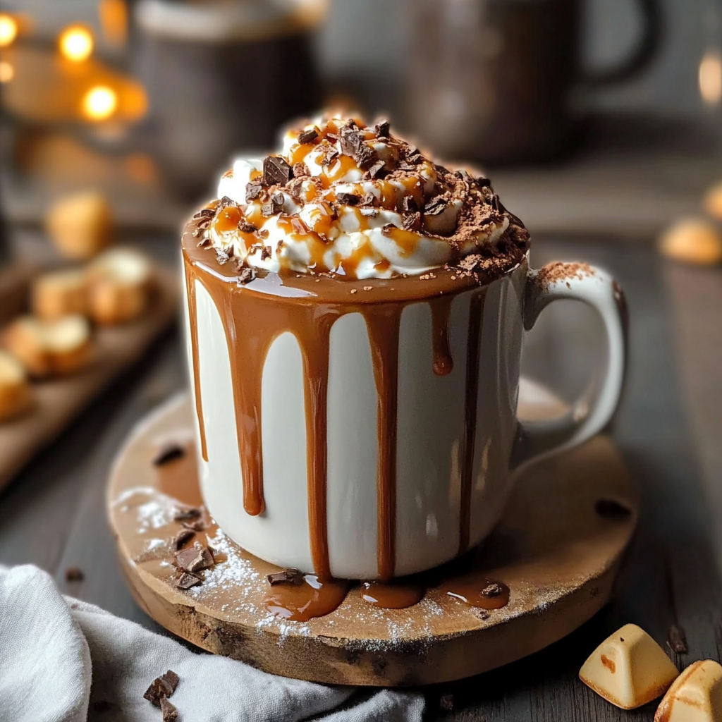 Salted Caramel Hot Chocolate