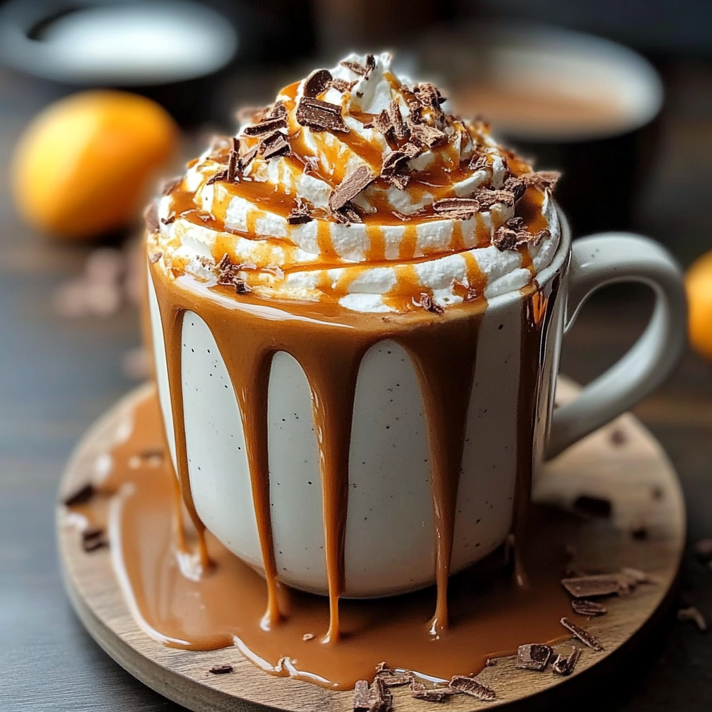Salted Caramel Hot Chocolate