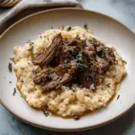 Pot Roast with Creamy Parmesan Risotto