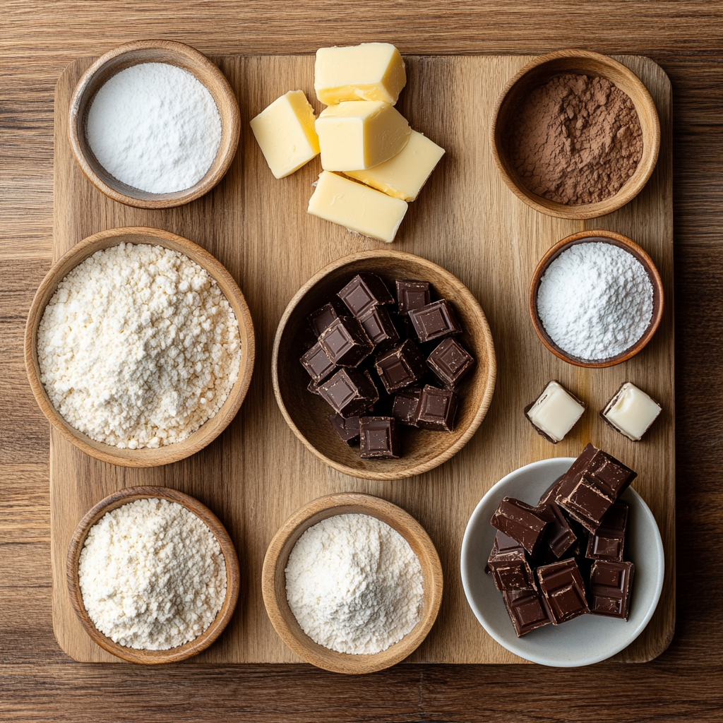 Soft & Chewy Kit Kat Chunk Cookies ingredients