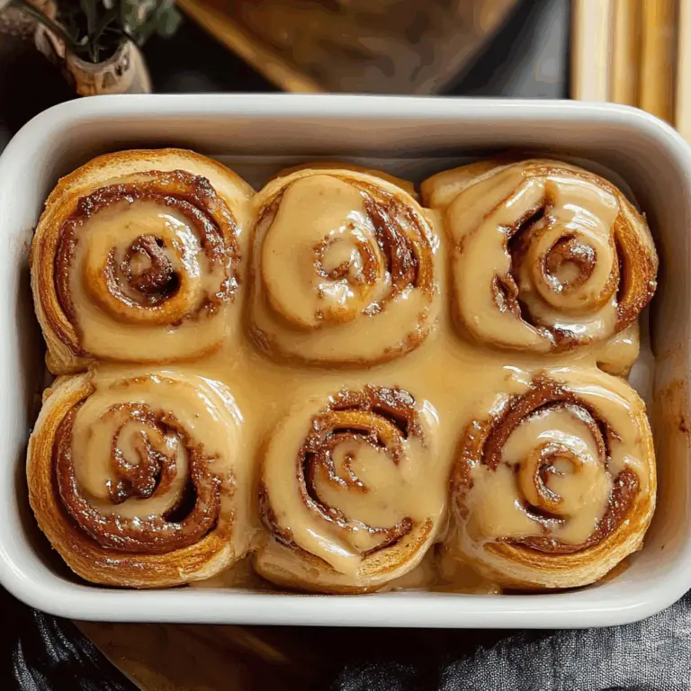 Soft & Gooey Gingerbread Cinnamon Rolls