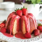 Strawberry Pound Cake