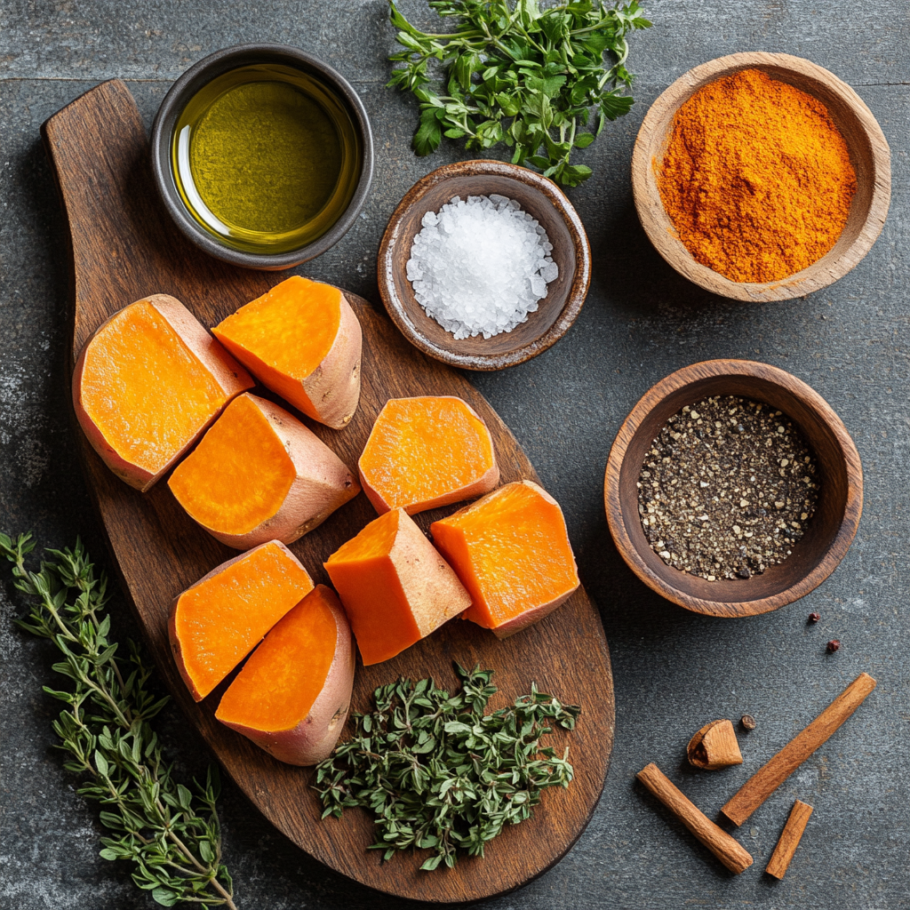 Sweet Potato Rounds ingredients