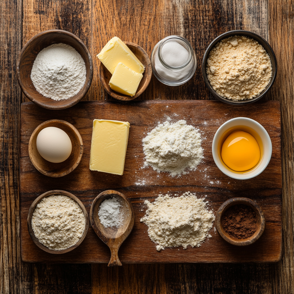 Twisted Christmas Cookies ingredients